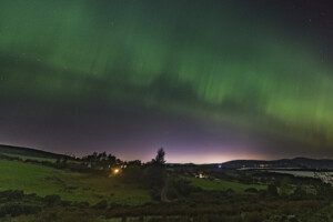 Massive Northern Lights of the 10/10/2024 above Blessington Lakes, County Wicklow