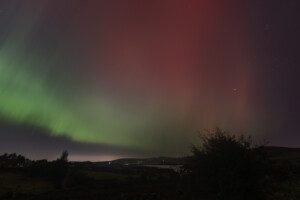 Massive Northern Lights of the 10/10/2024 above Blessington Lakes, County Wicklow