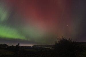 Massive Northern Lights of the 10/10/2024 above Blessington Lakes, County Wicklow