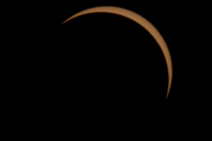 Solar eclipse timelapse