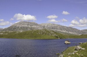 Arkle mountains and the Loch Stack